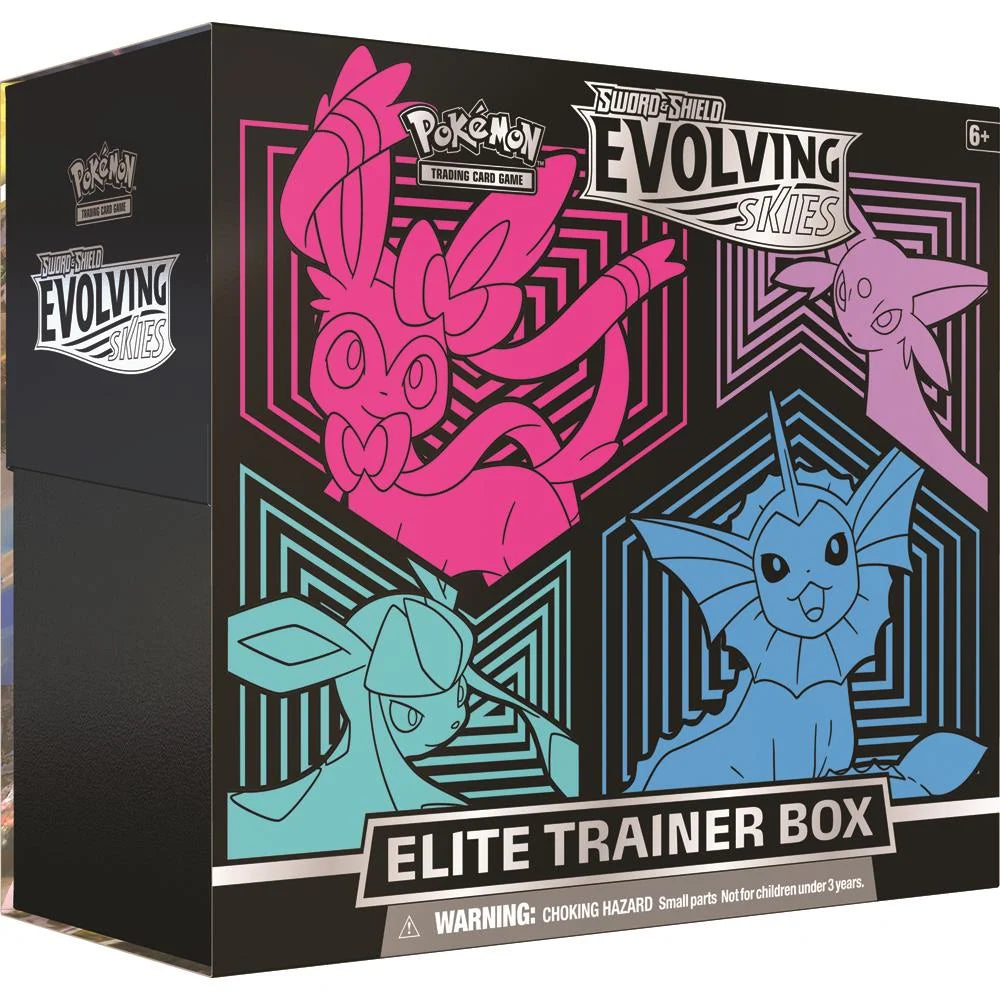 Pokemon TCG Evolving Skies SWSH07 Elite Trainer Box ETB