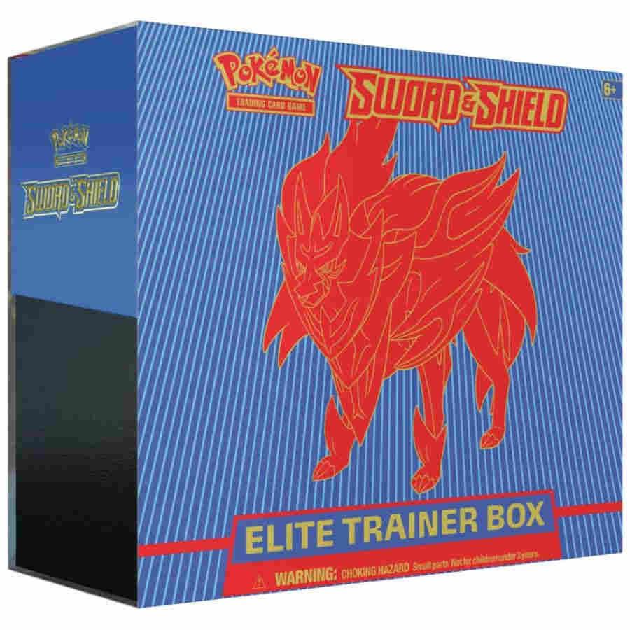 Pokemon TCG Sword & Shield SWSH01 Elite Trainer Box ETB, alternate artwork, factory sealed
