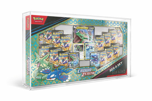 Pokemon Crown Zenith Sea & Sky Premium Collection Acrylic Case