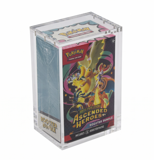 Pokemon NEW Booster Bundle Acrylic Case (Taller)