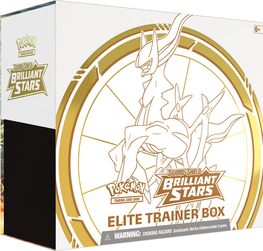 Pokemon TCG Brilliant Stars SWSH09 Elite Trainer Box ETB