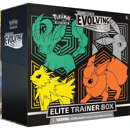 Pokemon TCG Evolving Skies SWSH07 Elite Trainer Box ETB
