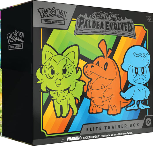 Pokemon TCG Paldea Evolved SV02 Elite Trainer Box ETB