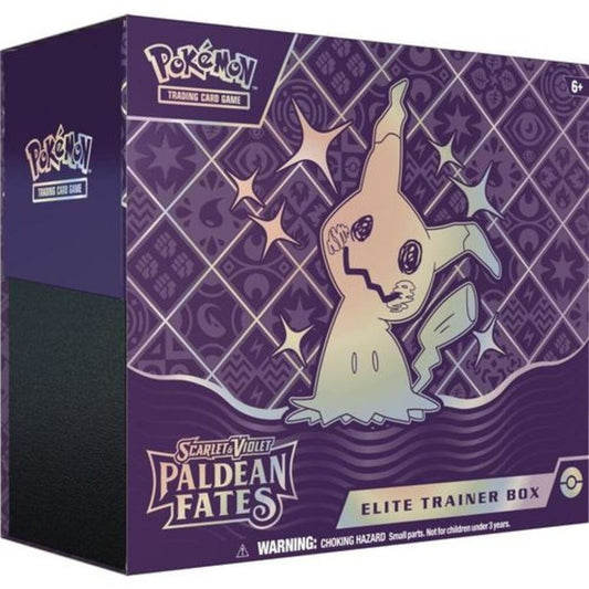 Pokemon TCG Paldean Fates SV4.5 Elite Trainer Box ETB