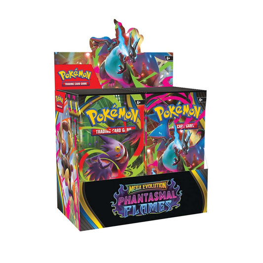 Pokemon TCG Phantasmal Flames ME02 Booster Box