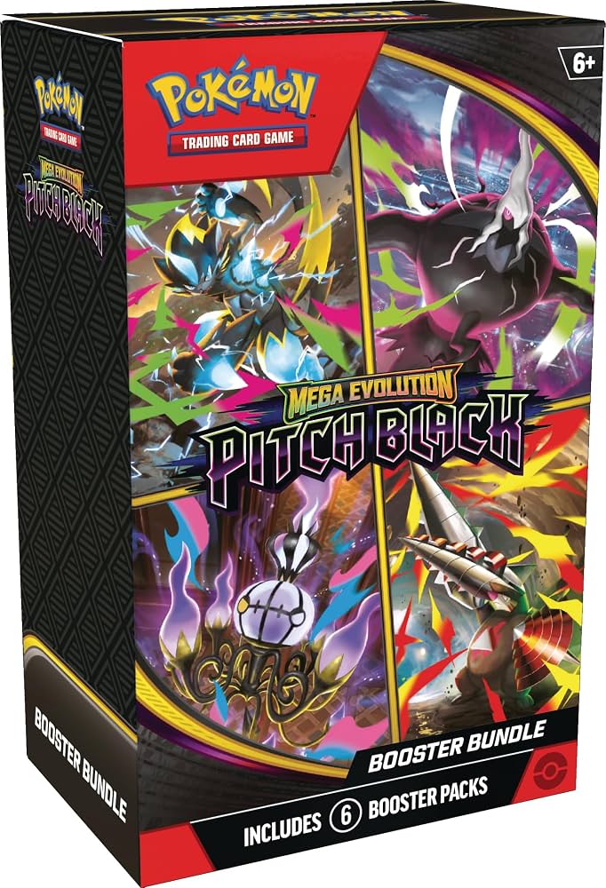 Pokemon TCG Pitch Black ME05 Booster Bundle