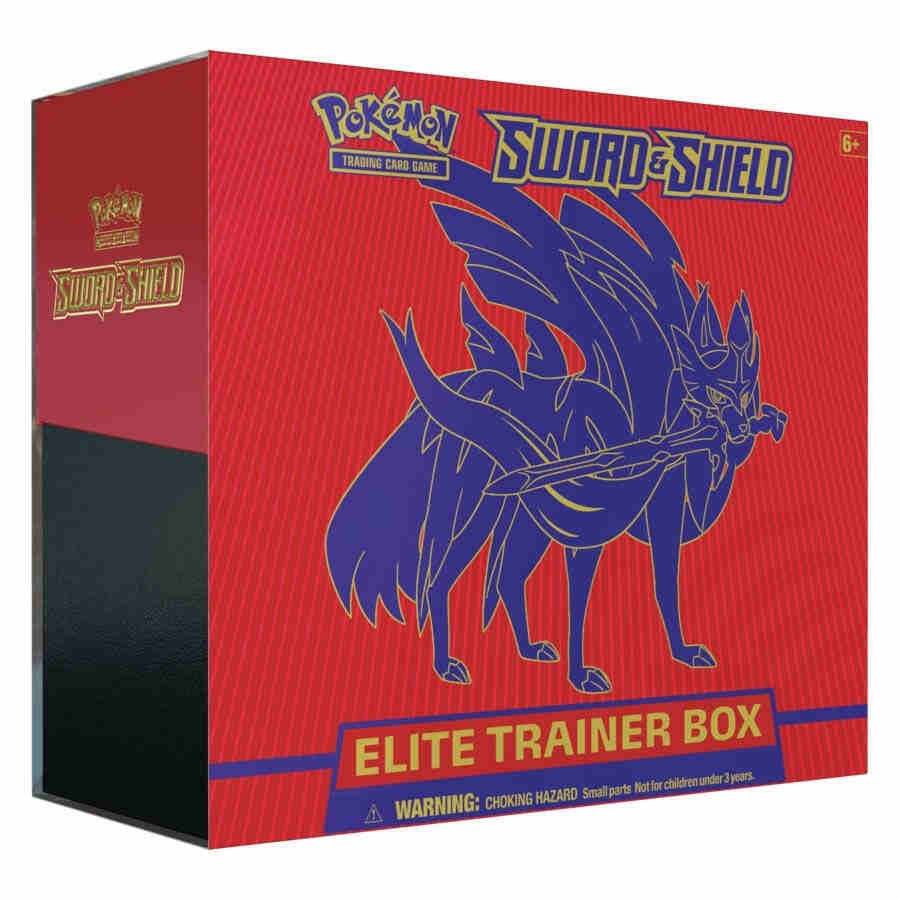 Pokemon TCG Sword & Shield SWSH01 Elite Trainer Box ETB, factory sealed