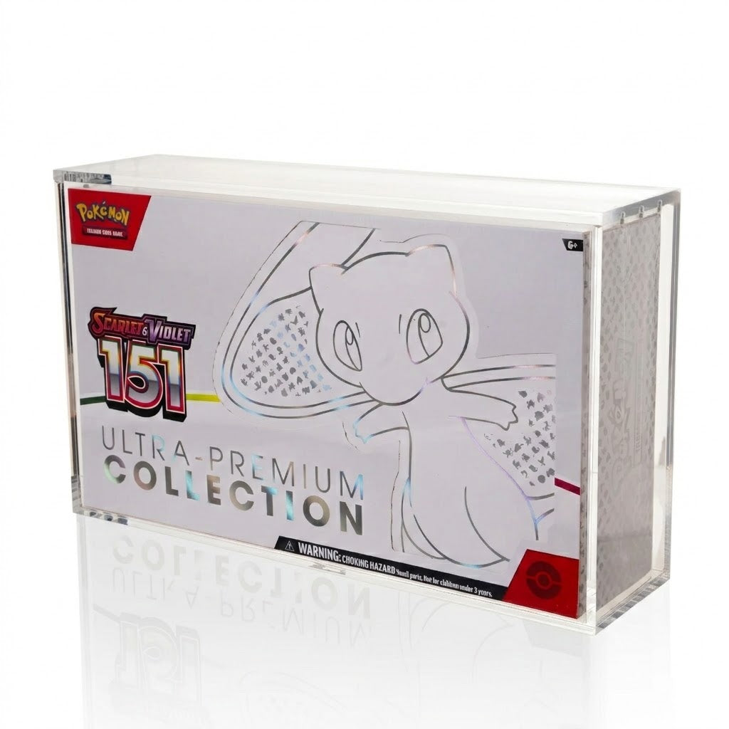 Pokemon 151 Ultra Premium Collection Acrylic Case