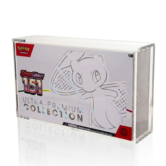 Pokemon 151 Ultra Premium Collection Acrylic Case